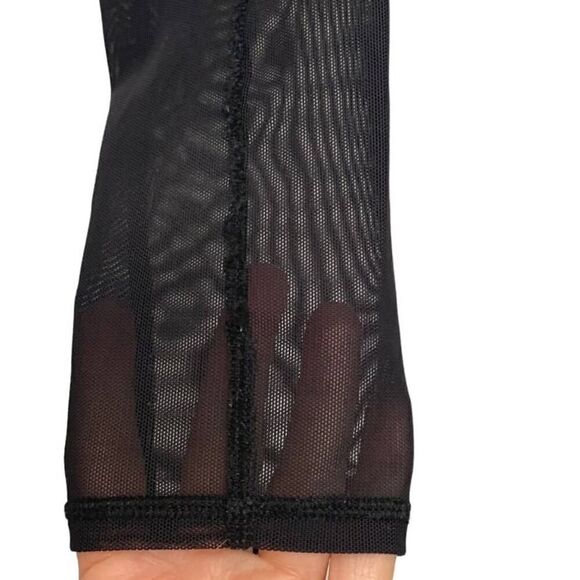 Lululemon If You're Lucky Pant Black / Heathered Black Mesh 30" Yoga Gym Size 4 - Picture 7 of 12